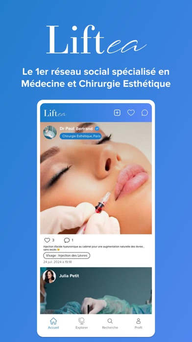 Liftea - Esthétique Médicale Screenshot