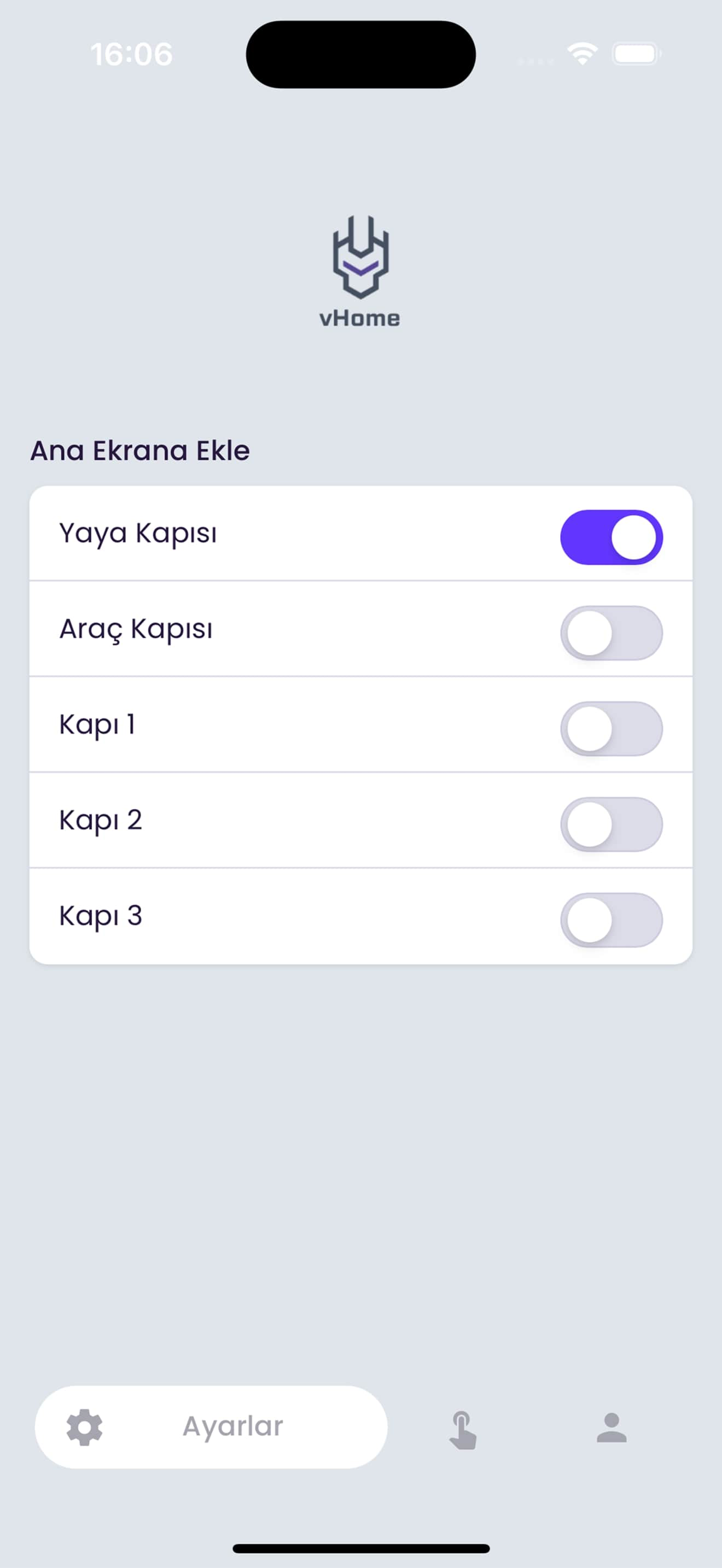 vHome - Akıllı Ev Sistemleri
