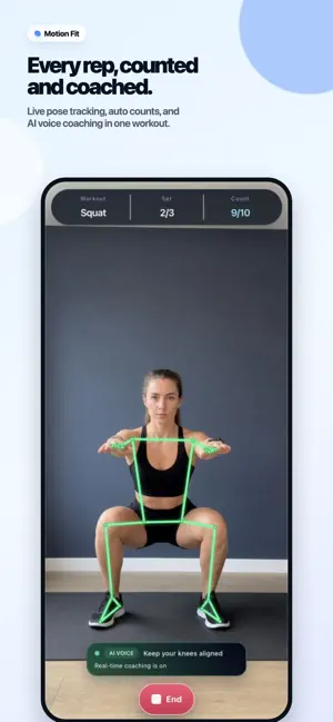 MotionFit: Workout Coach screenshot 1