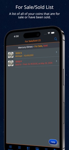 Mercury Dime iPhone screenshot