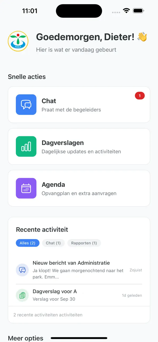 Screenshot #1 pour KOGA Opvang