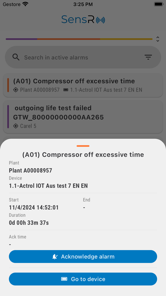 #5. SensR Actrol (iOS) Podle: CAREL INDUSTRIES S.p.A.