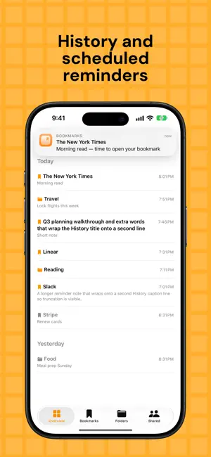 Bookmarks: Manage & Read Later screenshot 2