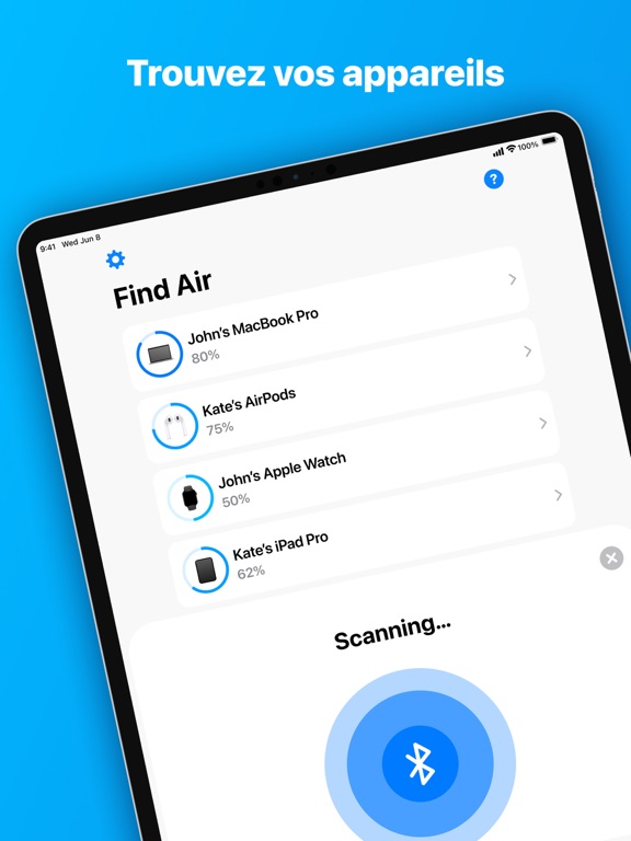 Screenshot #4 pour Find Air: Localiser Appareil