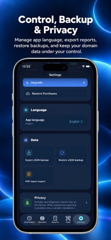 Domain Checker: DNS & SSL iPhone screenshot