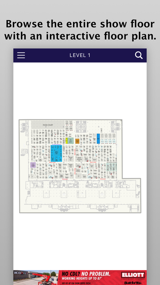 #1. ISA International Sign Expo (iOS) By: Map Your Show