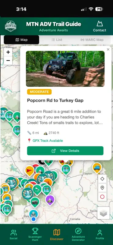 MTN ADV Trail App screenshot 5 of 7