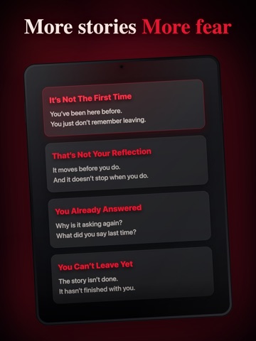 Horror Stories & Scary Stories iPad screenshot