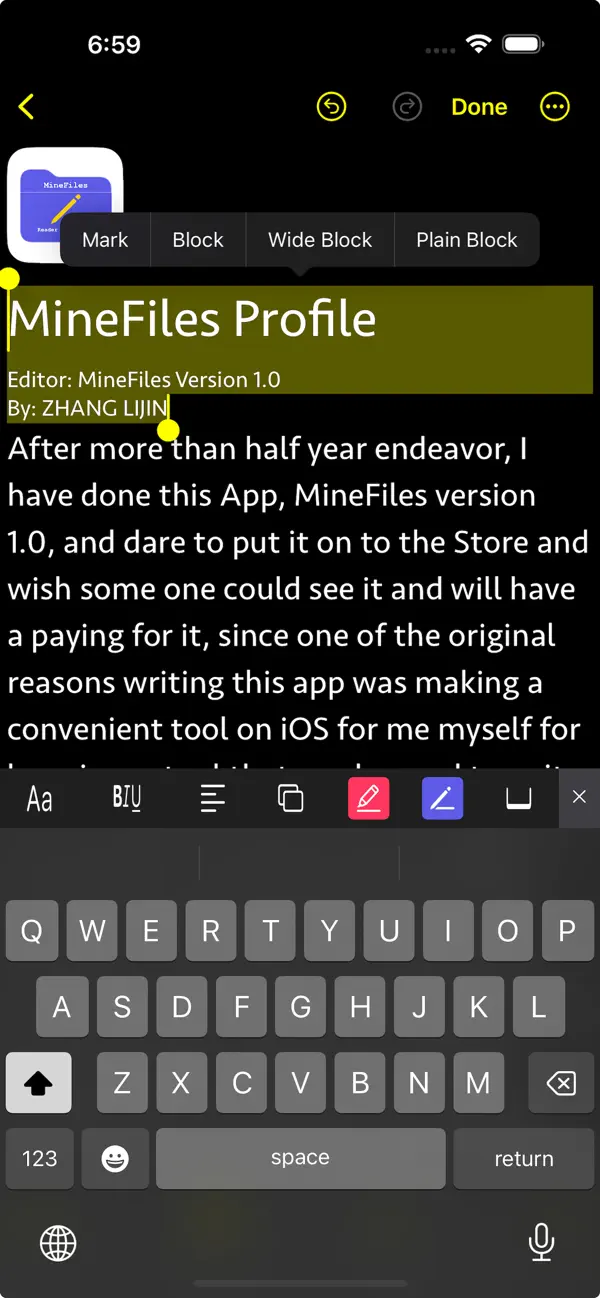 Screenshot #2 pour MineFiles