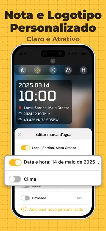 Timestamp Camera: Foto & Video screenshot 3 of 8