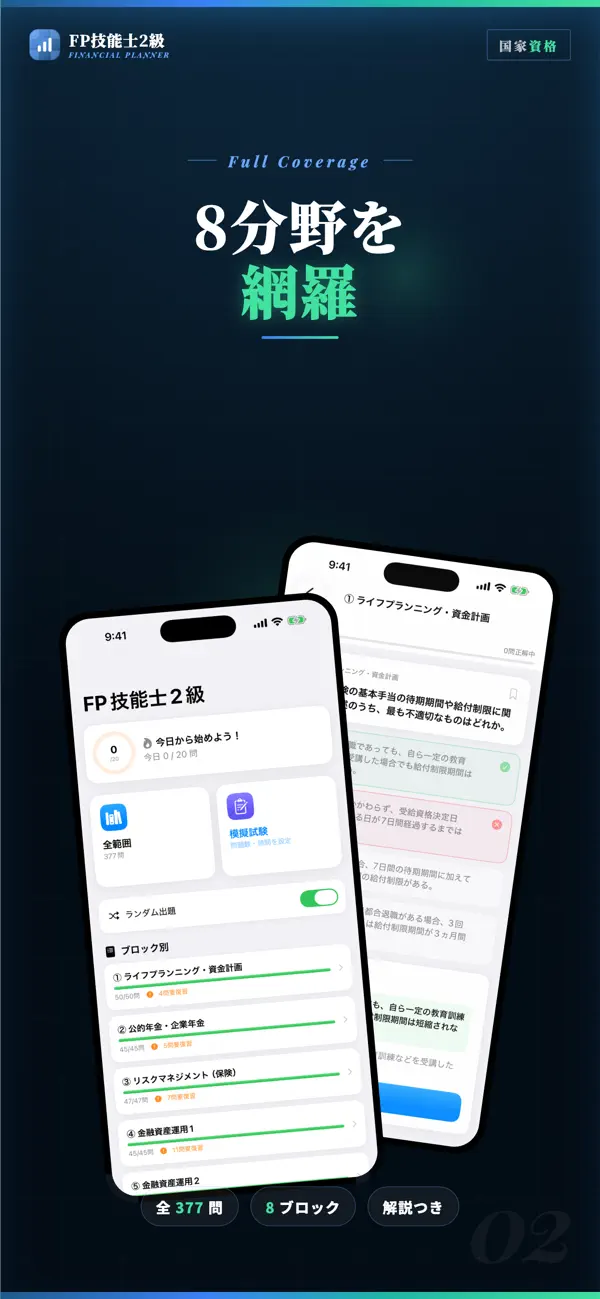 Screenshot #2 pour FP技能士2級 試験対策｜問題集
