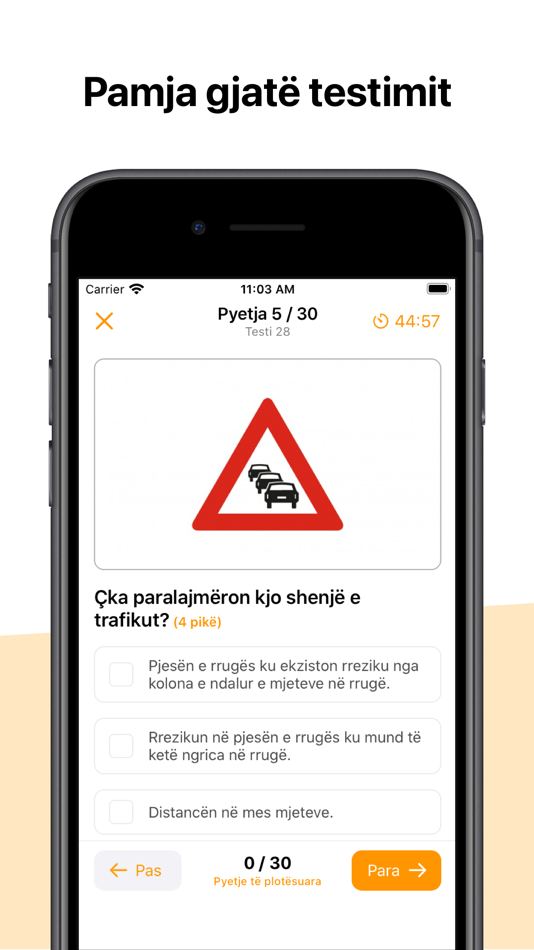 #3. Autoshkolla Kosovë - Testet (iOS) By: Tenton LLC