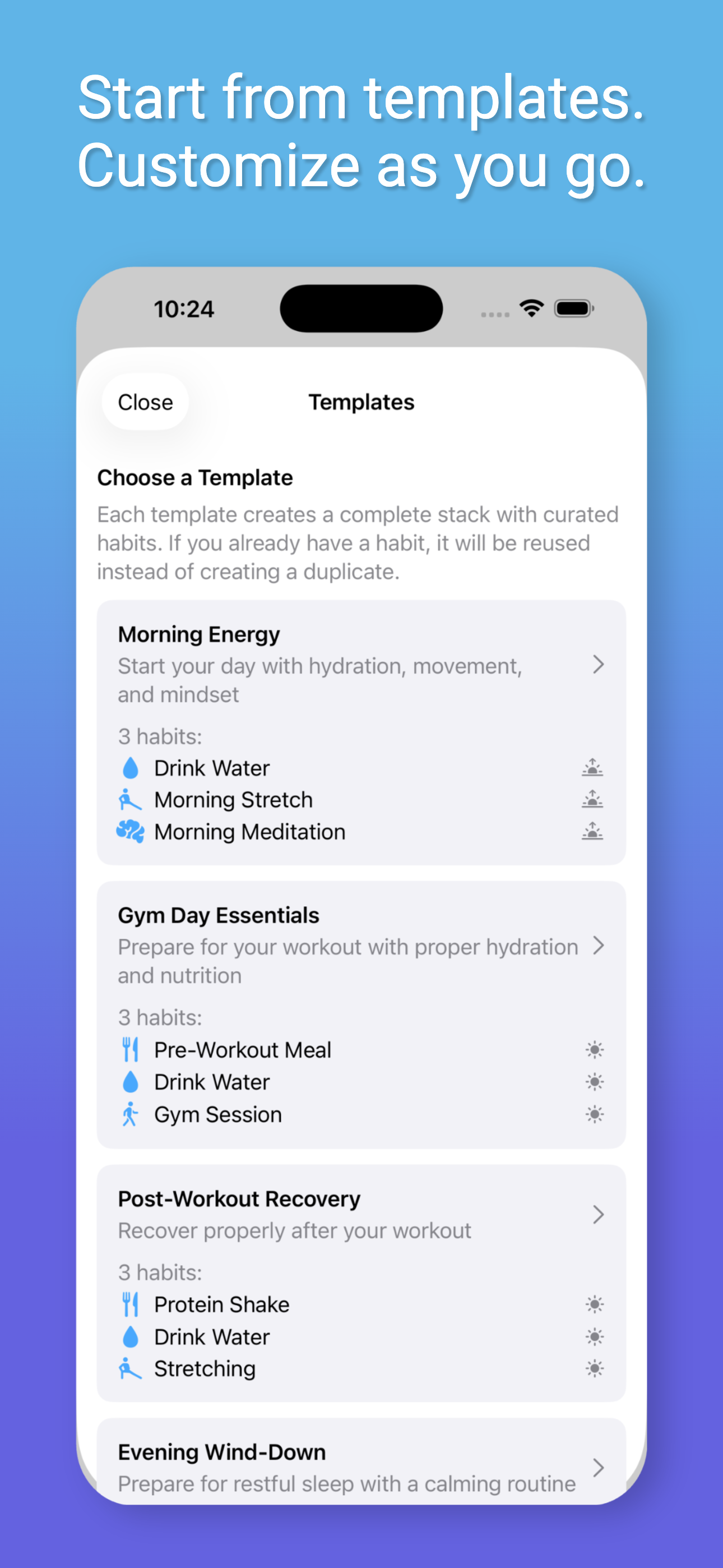 Habit Stack - Self Care screenshot 4
