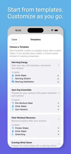 Habit Stack - Self Care screenshot 4