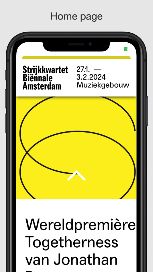 #5. String Quartet Biennale A'dam (iOS) 由: Allister Smith