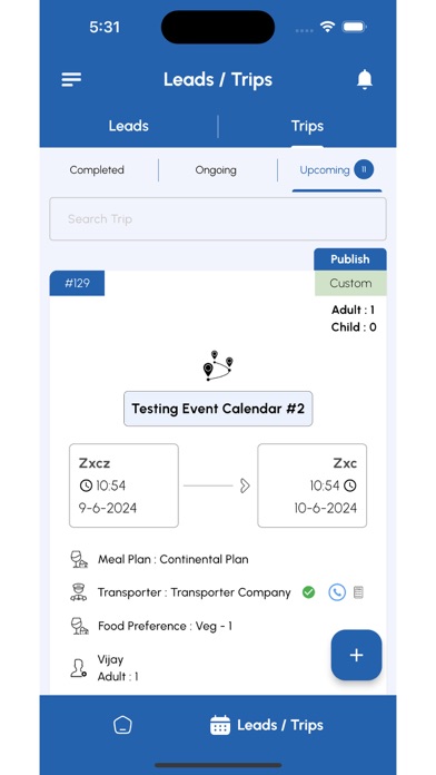 OutdoorApp Screenshot
