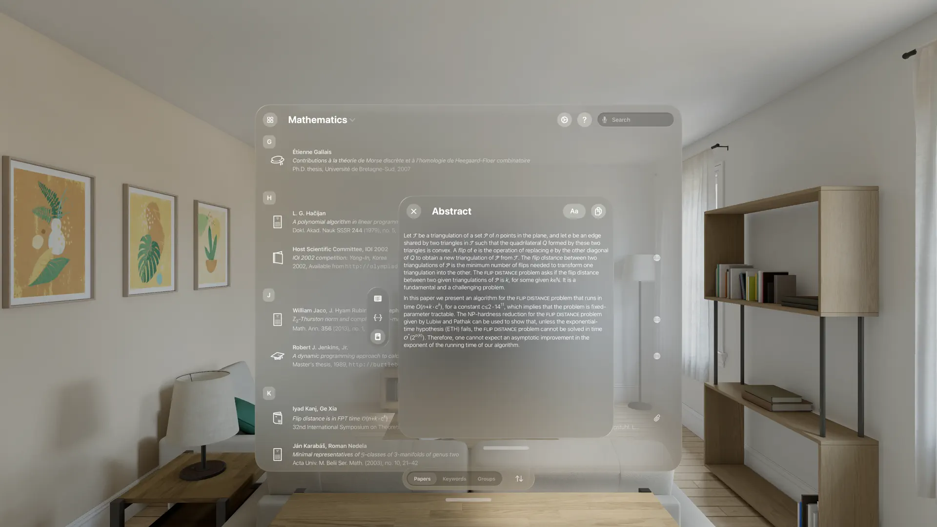 References screenshot 3