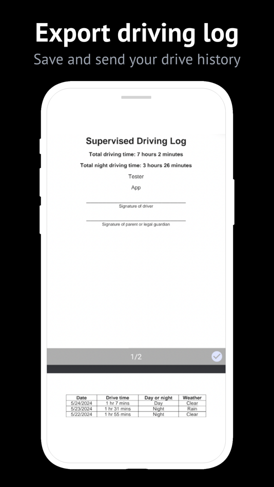 #4. Drive Time: Tracking Log (iOS) 게시자: Base 12