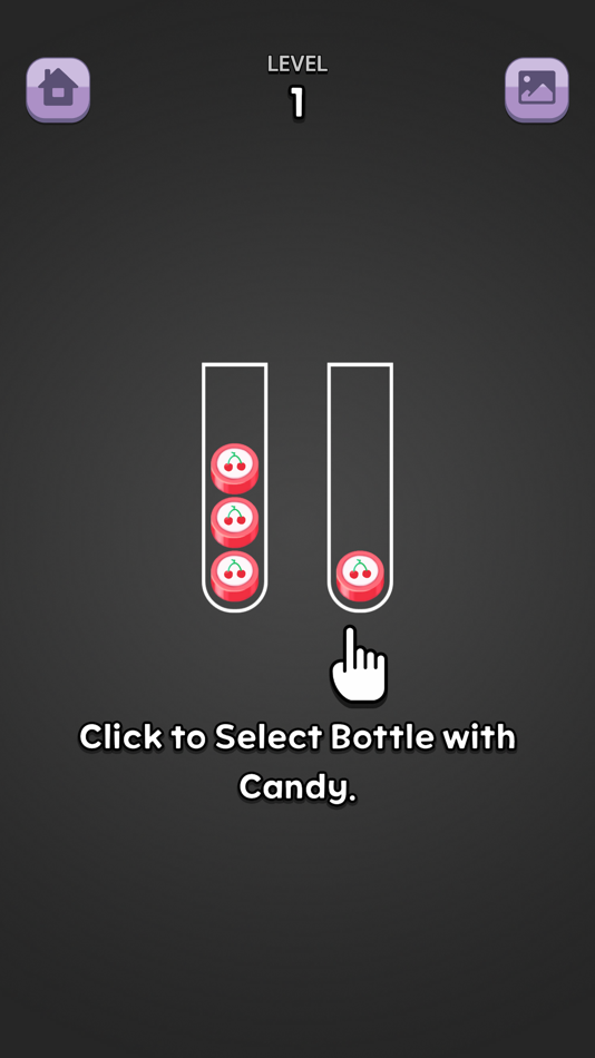 #2. Candy Sort Game (iOS) 由: seojin kim