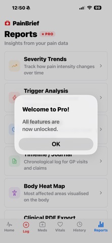 PainBrief Screenshot 8 of 10