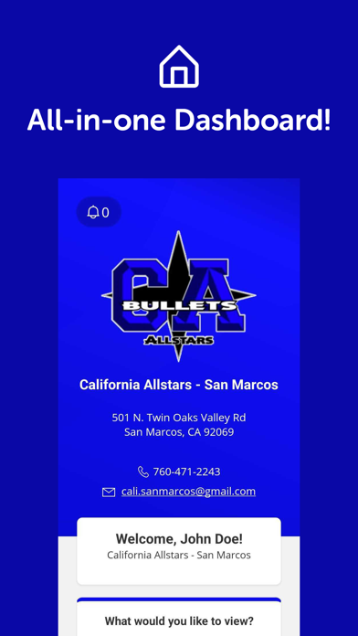 California Allstars Screenshot