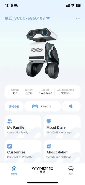 Wyndme screenshot 2