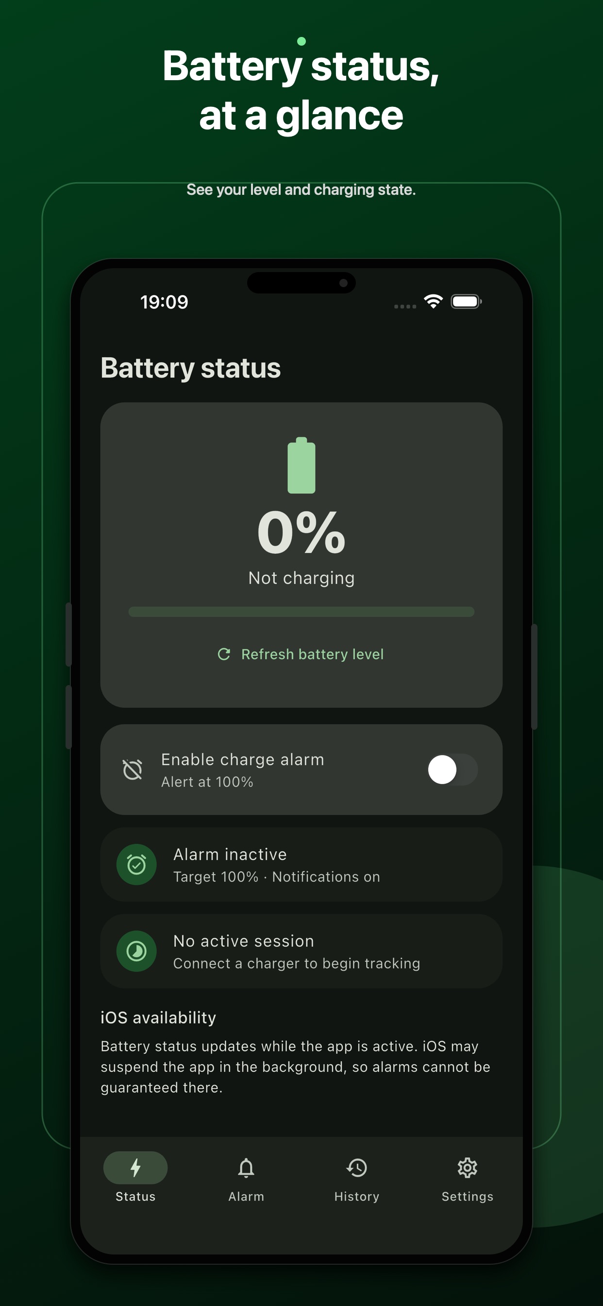 Screenshot 3 of Fully Charged Battery Alarm