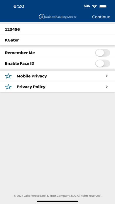 iBB @ Libertyville Bank &Trust Screenshot