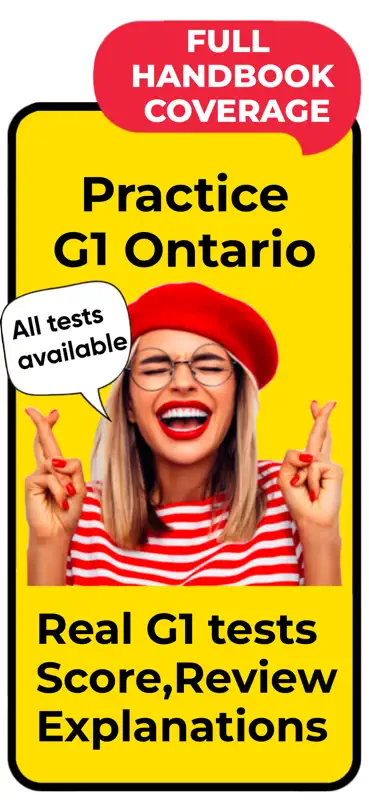 G1 driver's test Ontario 2026. screenshot 3 of 10