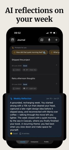 Mento: AI Journal & Diary Screenshot 3 of 8
