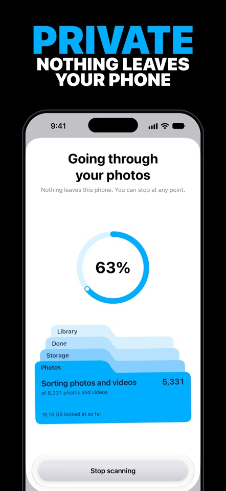 SlashPhotos: Storage Cleaner screenshot 8