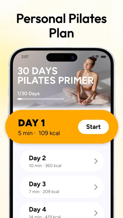 Pilates at Home, Wall Pilates Screenshot