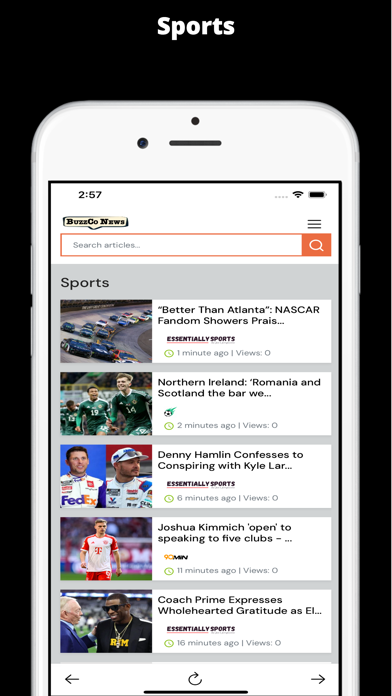 BuzzCo News Screenshot