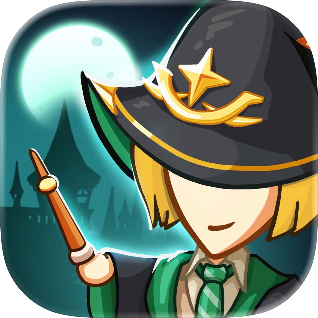 Apple App Store cover for Idle Magic Academy