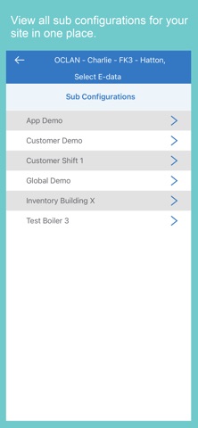 Ecolab E-data iPhone screenshot
