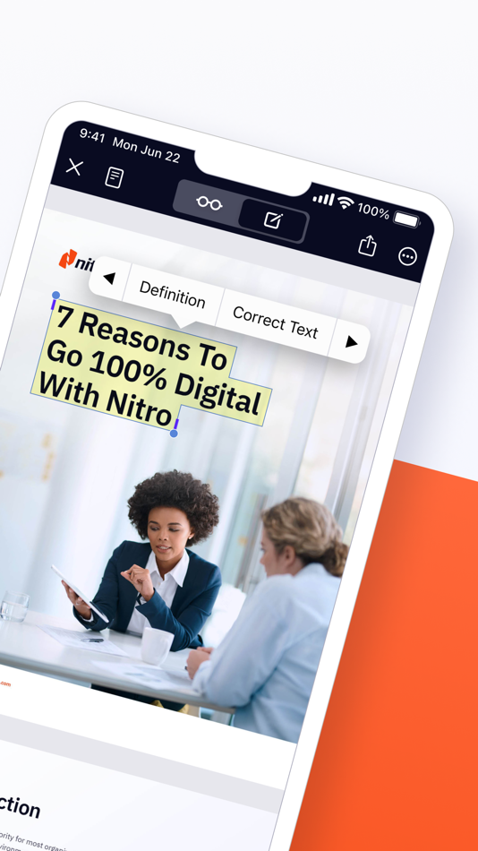 #2. Nitro PDF Pro: Read & Edit (iOS) Podle: Nitro Software, Inc.