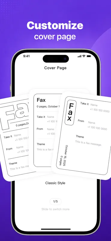 Send Faxes: Receive Doc & PDF screenshot 5 of 7