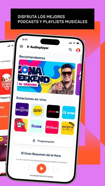 AudioPlayer - Radio FM Perú