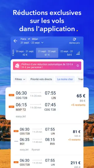 Capture d'écran de Trip.com: Vol, Hôtels, Train sur iPhone 1