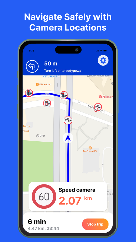 #3. Speed Camera Radar Detector (iOS) 由: Viacheslav Baidikov