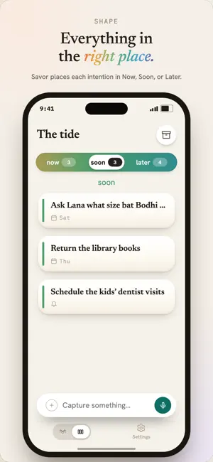 Savor: intentions & reminders screenshot 4