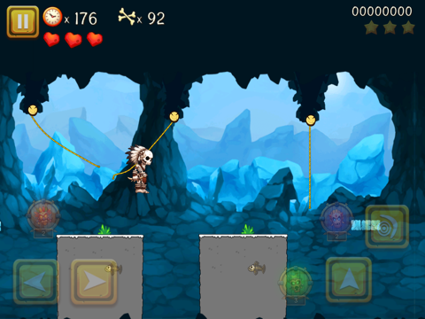 Super Tribe Boy: Dino Run iPad screenshot 8 - Games app