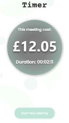 Meeting Cost Timer screenshot 4