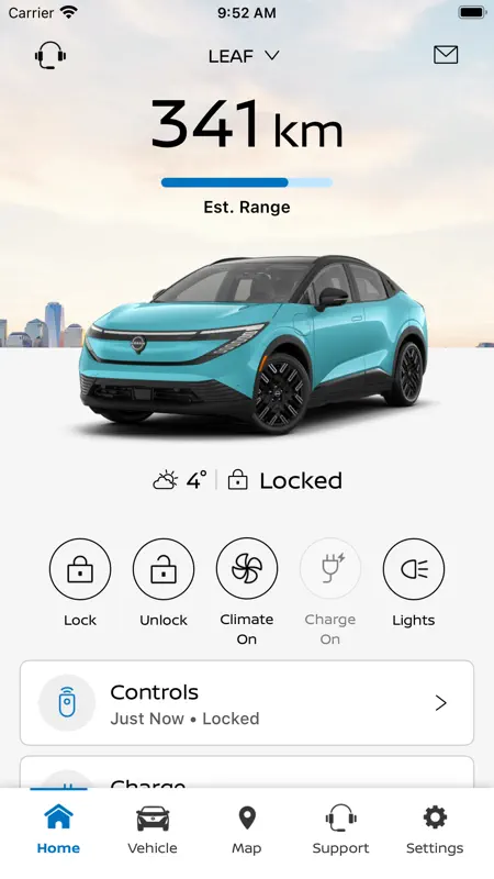 MyNISSAN Canada screenshot 1 of 7