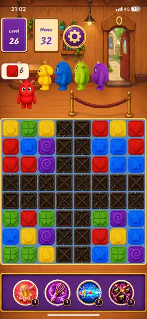 Monster Cafe Match screenshot 1