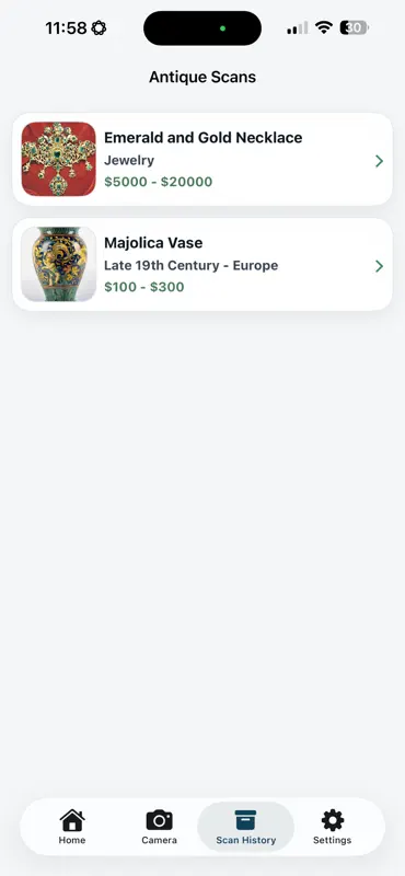 Antique Snap Identifier: Velqo screenshot 7 of 7