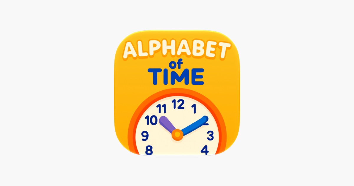 ‎Alphabet of Time: Learn Clock App - App Store