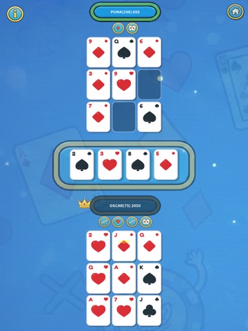 Tic Tac Poker iPad screenshot