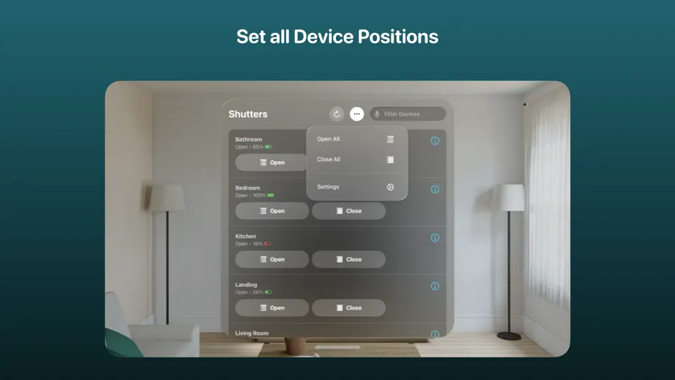 Shutters for SOMA Connect Hub screenshot 4