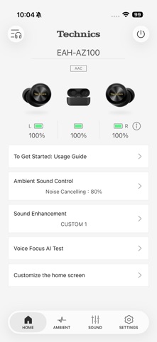 Technics Audio Connect Screenshot 1 of 4